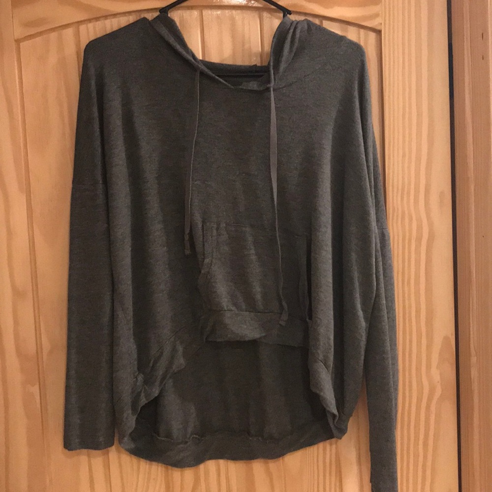 Grey hoodie